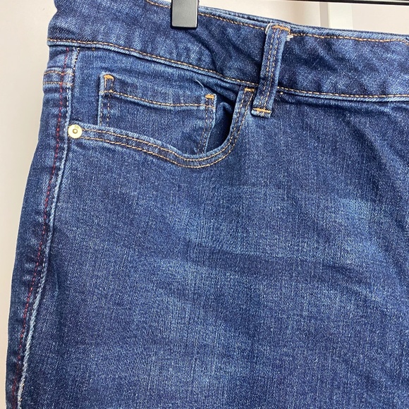 Tommy Hilfiger Womenʻs Raleigh High Rise Blue Denim Jeans 14 - Picture 2 of 10